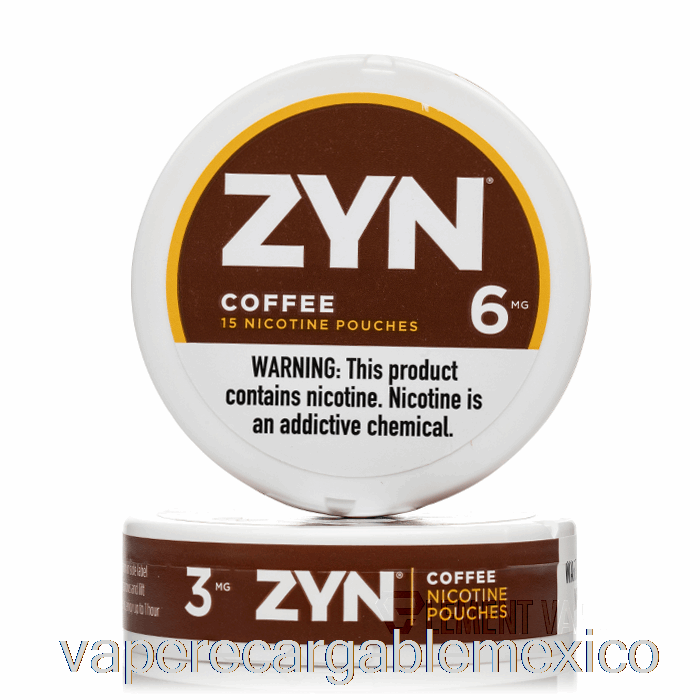 Vape Recargable Zyn Bolsas De Nicotina - Café 6 Mg (paquete De 5)
